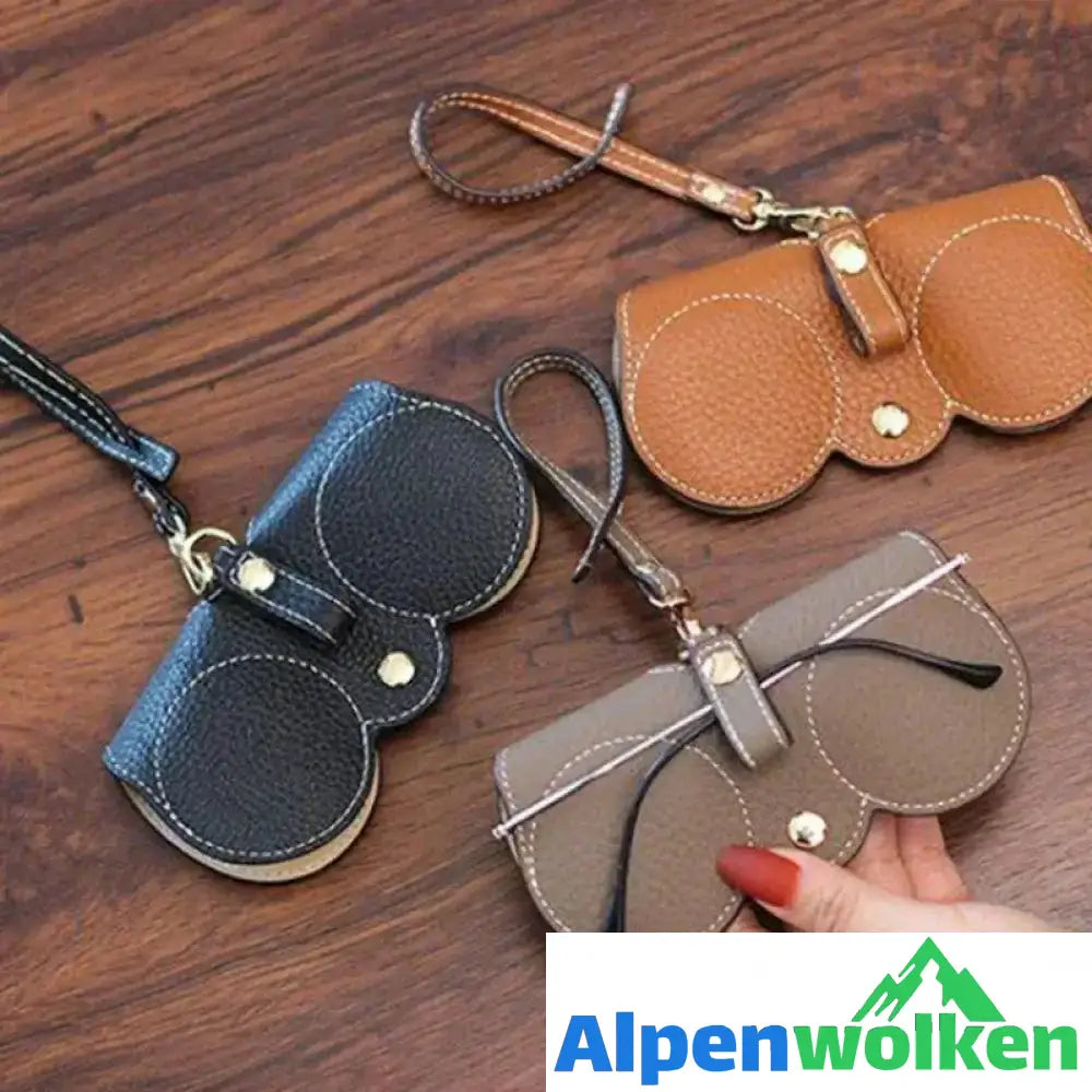 Alpenwolken - Tragbares Etui für Sonnenbrillen