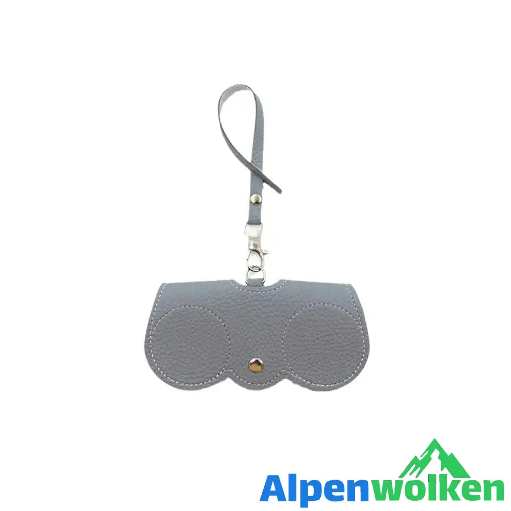 Alpenwolken - Tragbares Etui für Sonnenbrillen Blau