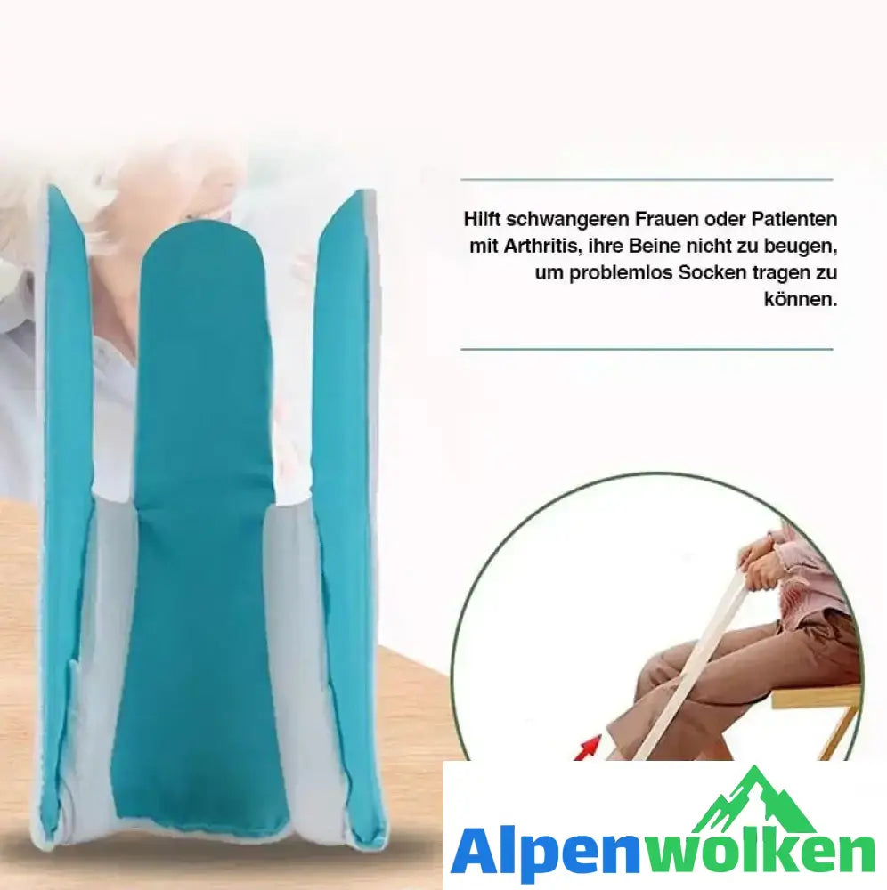 Alpenwolken - Tragehilfen für Socken