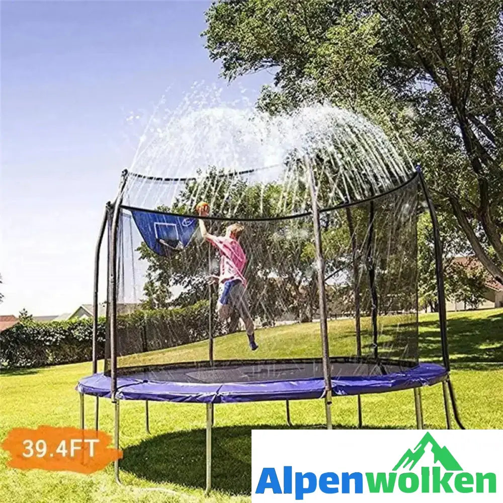 Alpenwolken - Trampolin-Wassersprinkler