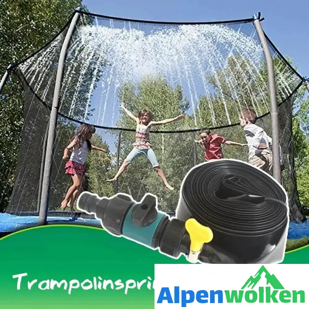 Alpenwolken - Trampolin-Wassersprinkler