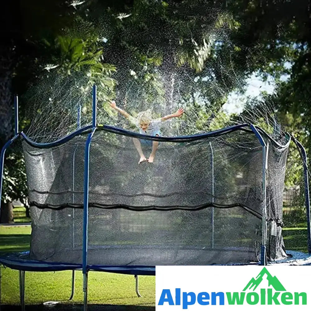 Alpenwolken - Trampolin-Wassersprinkler