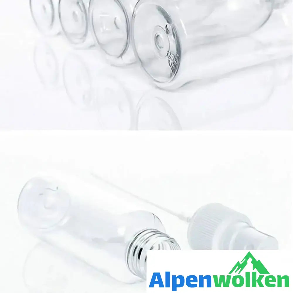 Alpenwolken - Transparente Plastiksprühflaschen