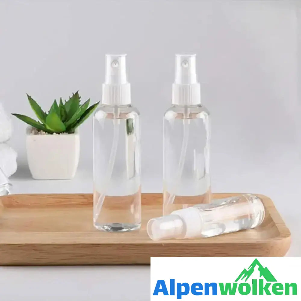 Alpenwolken - Transparente Plastiksprühflaschen