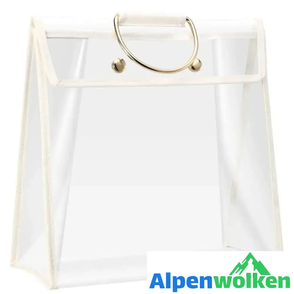 Alpenwolken - Transparente staubdichte Tasche