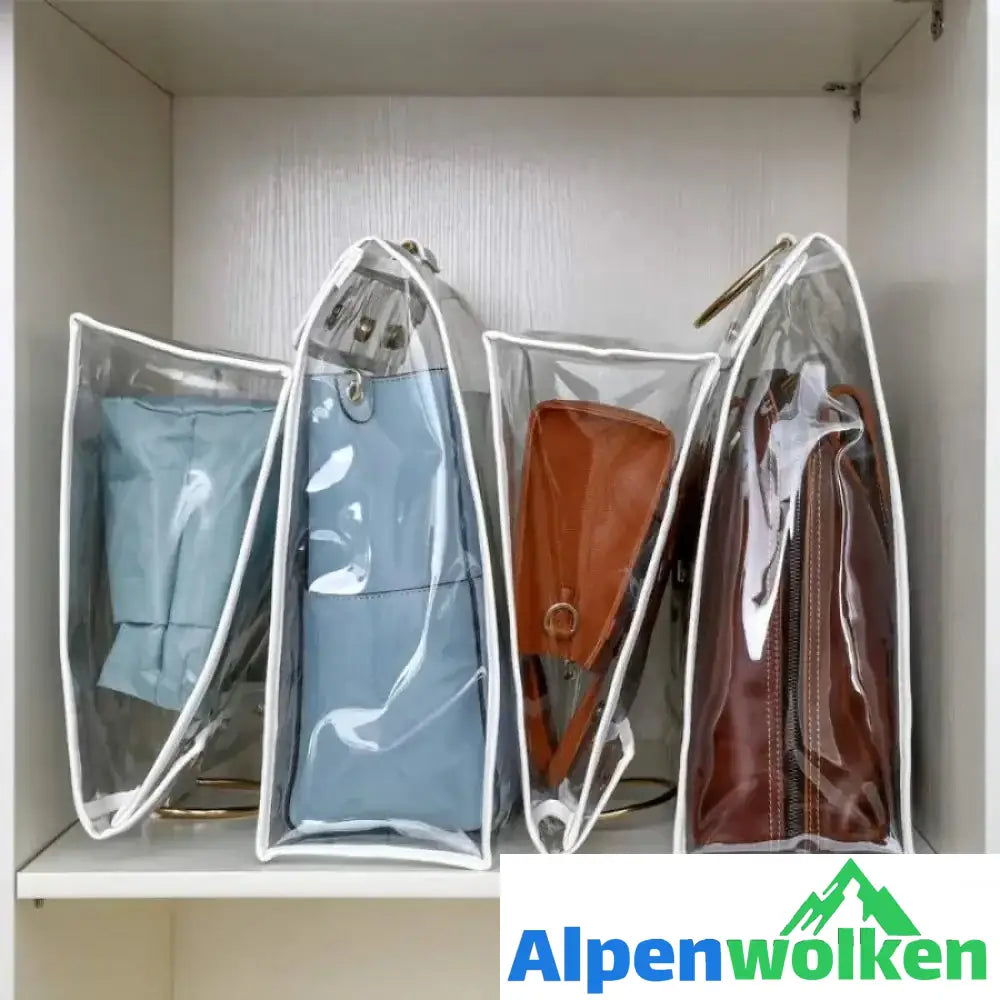 Alpenwolken - Transparente staubdichte Tasche