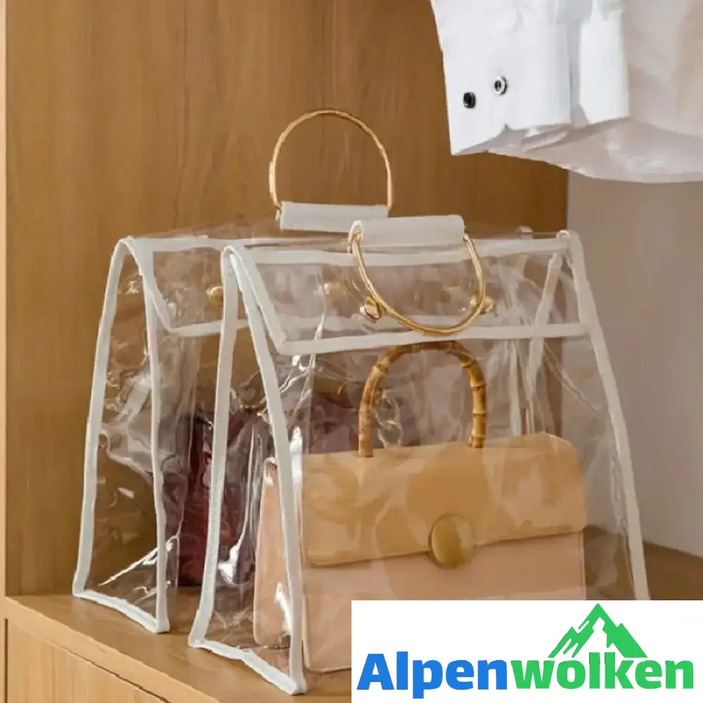 Alpenwolken - Transparente staubdichte Tasche