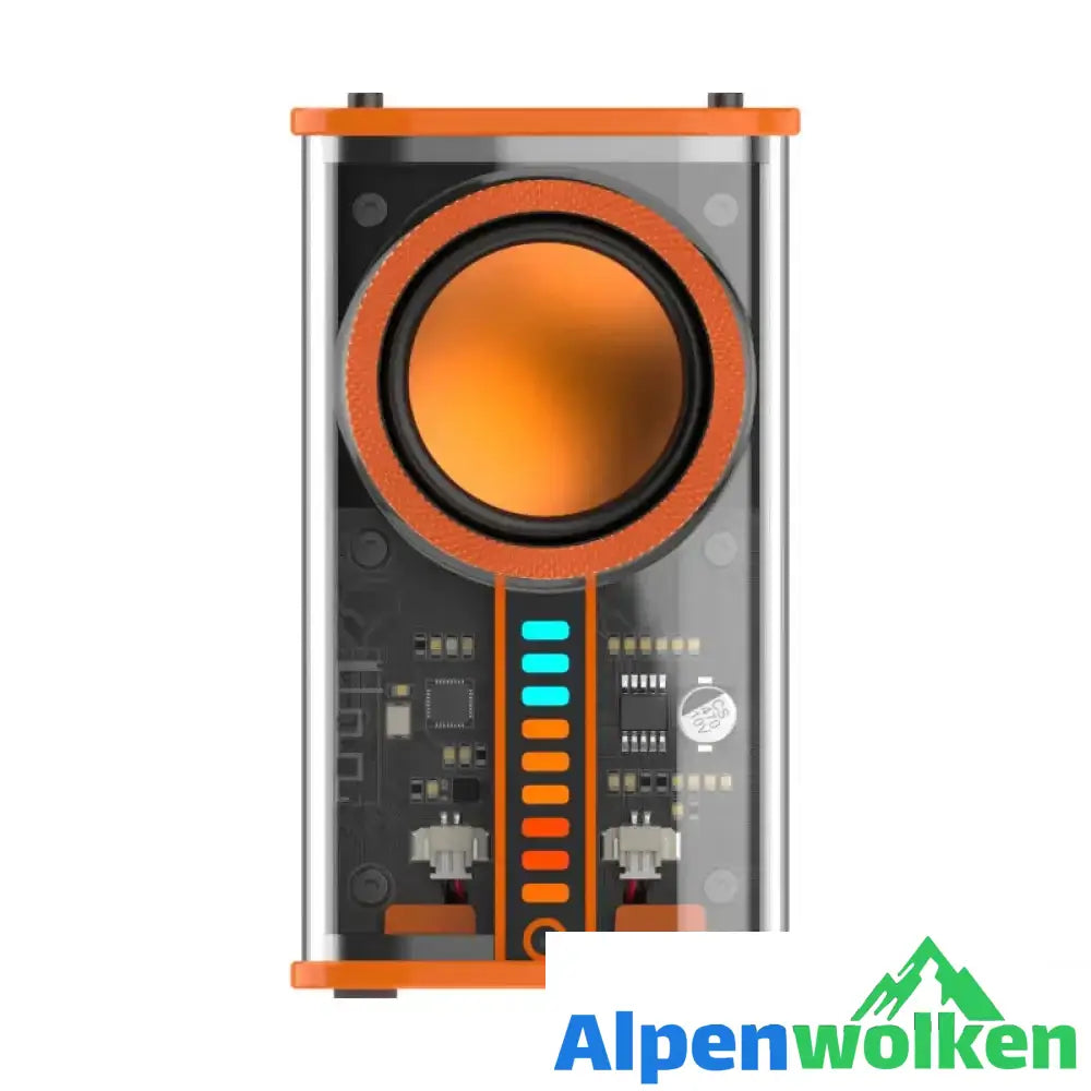 Alpenwolken - ✨Transparenter kabelloser Mecha-Bluetooth-Lautsprecher✨