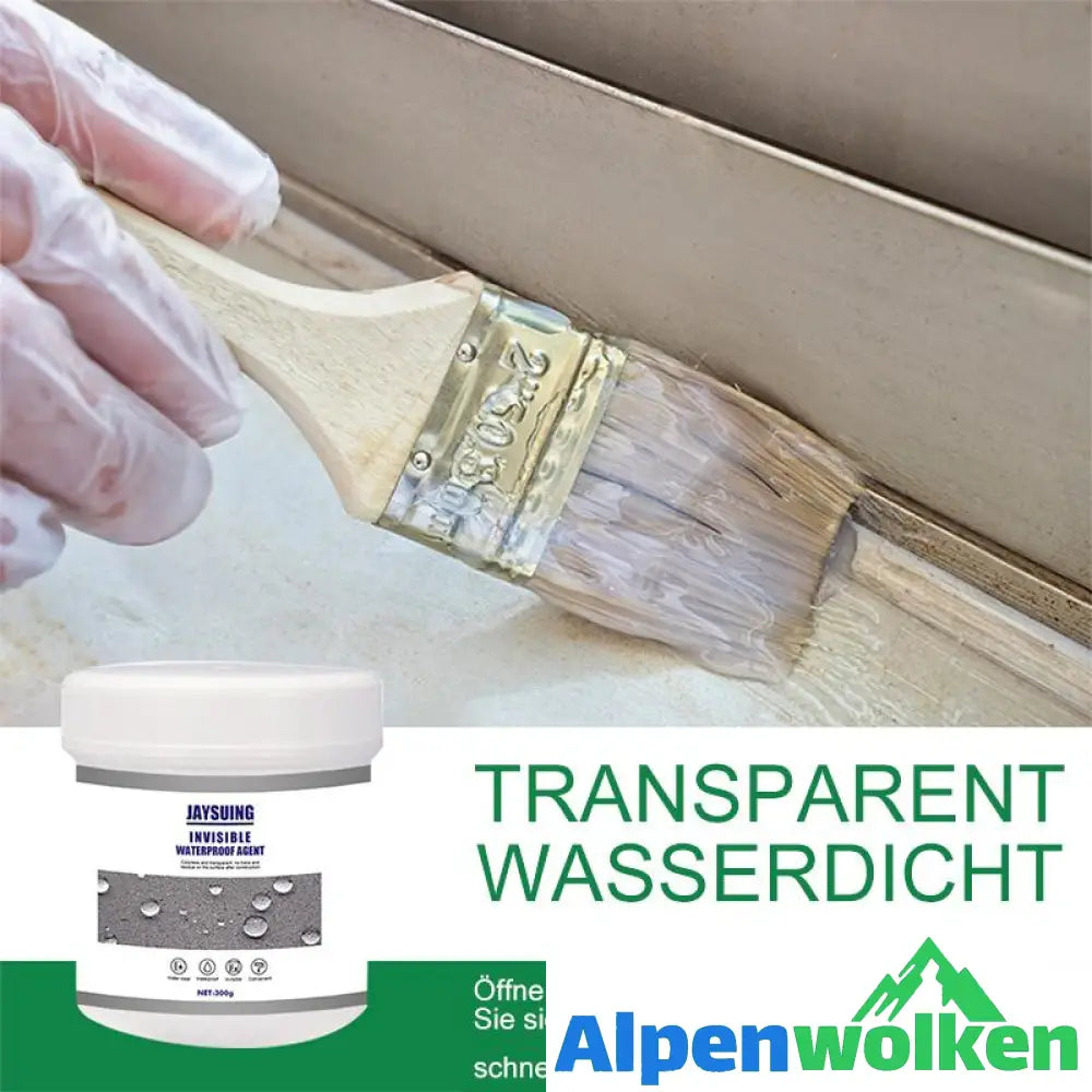 Alpenwolken - Transparenter wasserdichter Beschichtungsmittel