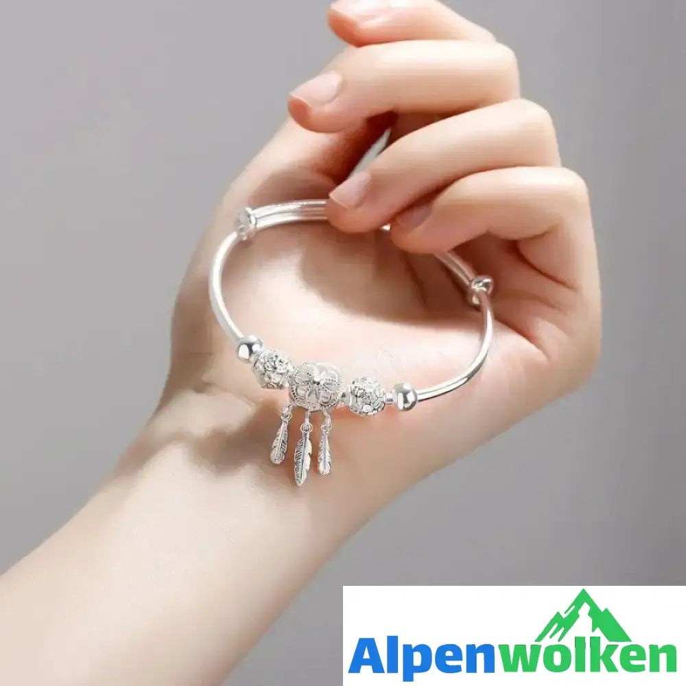 Alpenwolken - 💕Traumfänger Armband