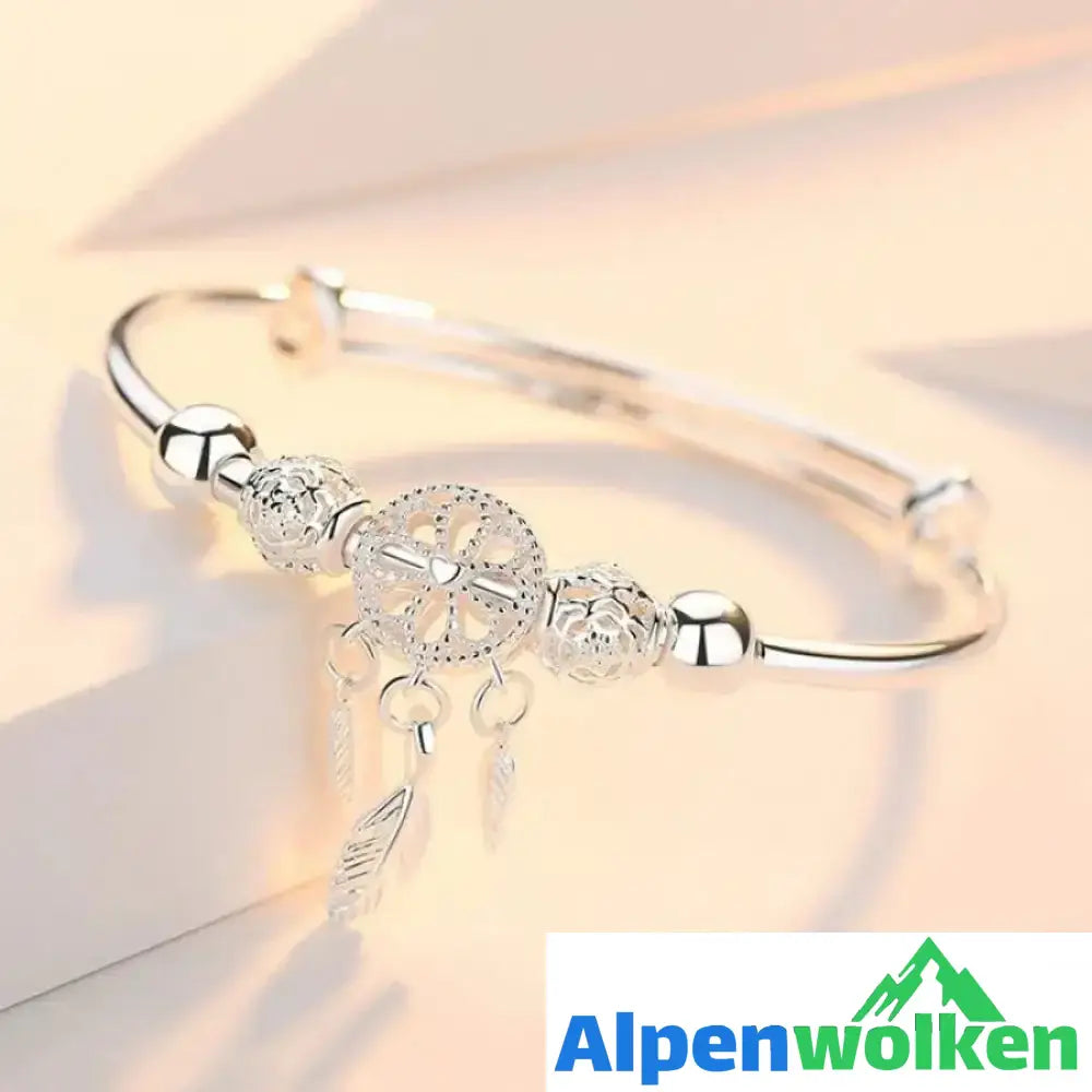 Alpenwolken - 💕Traumfänger Armband