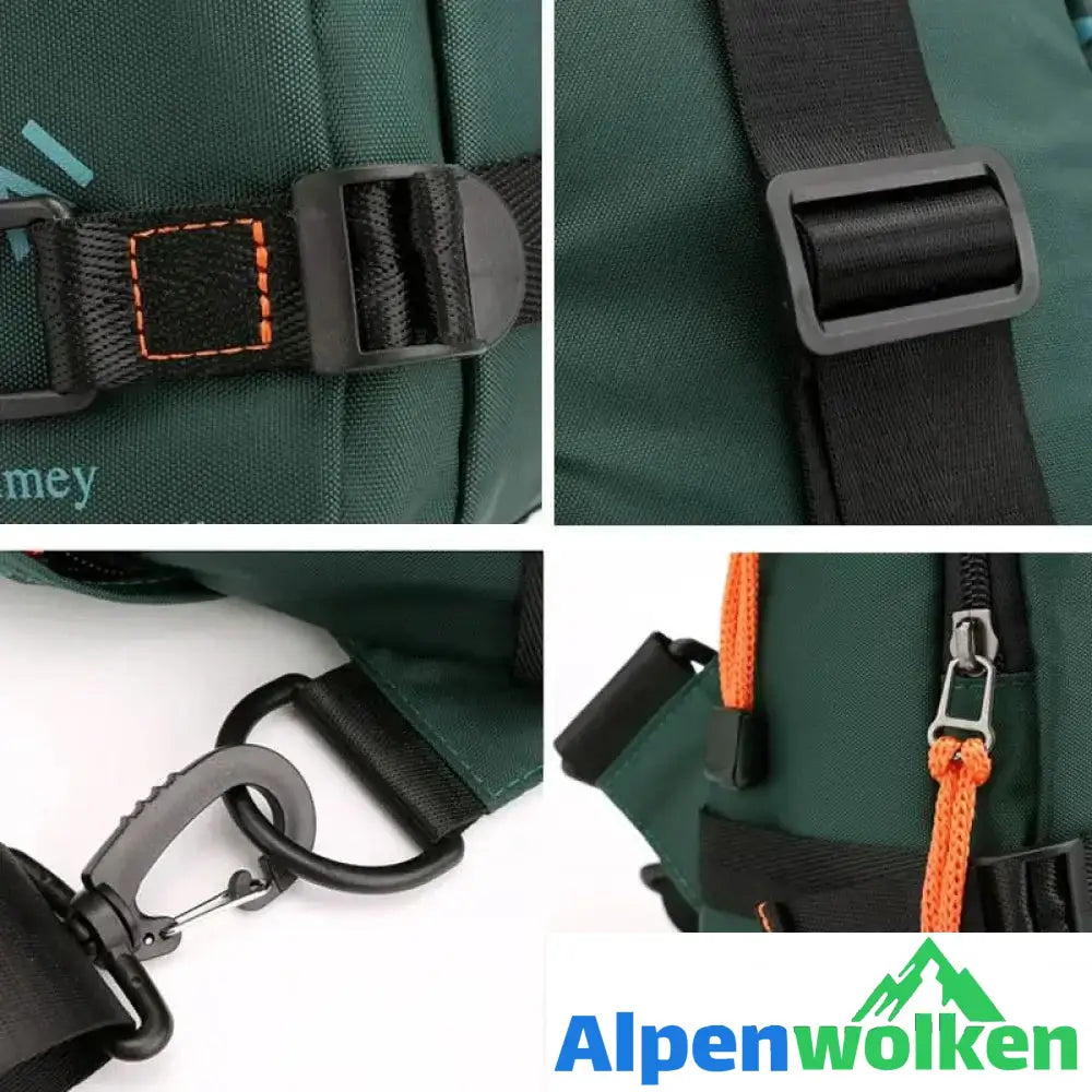 Alpenwolken - Trendige kleine quadratische Herrentasche