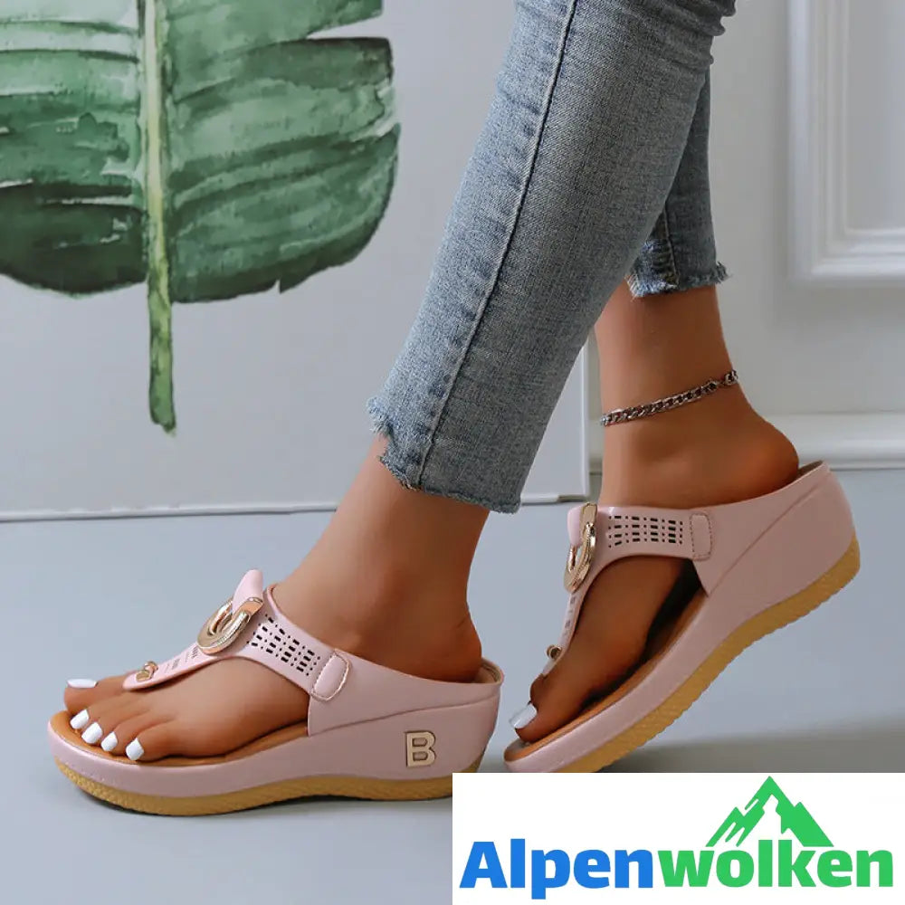 Alpenwolken - Trendige Strandsandalen für den Sommer