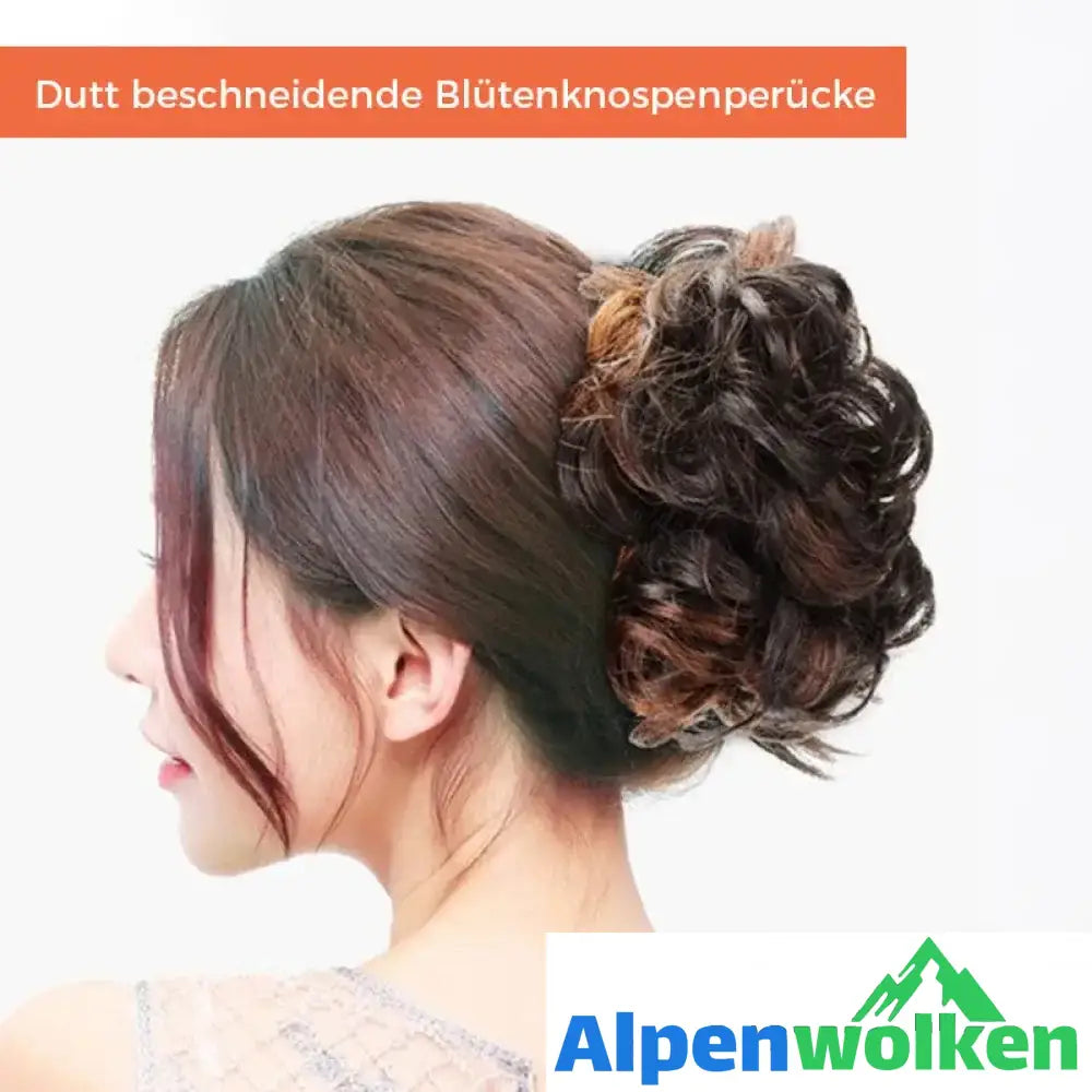 Alpenwolken - Trendiger und modischer Perückenclip | festival frisuren | courtainbangs