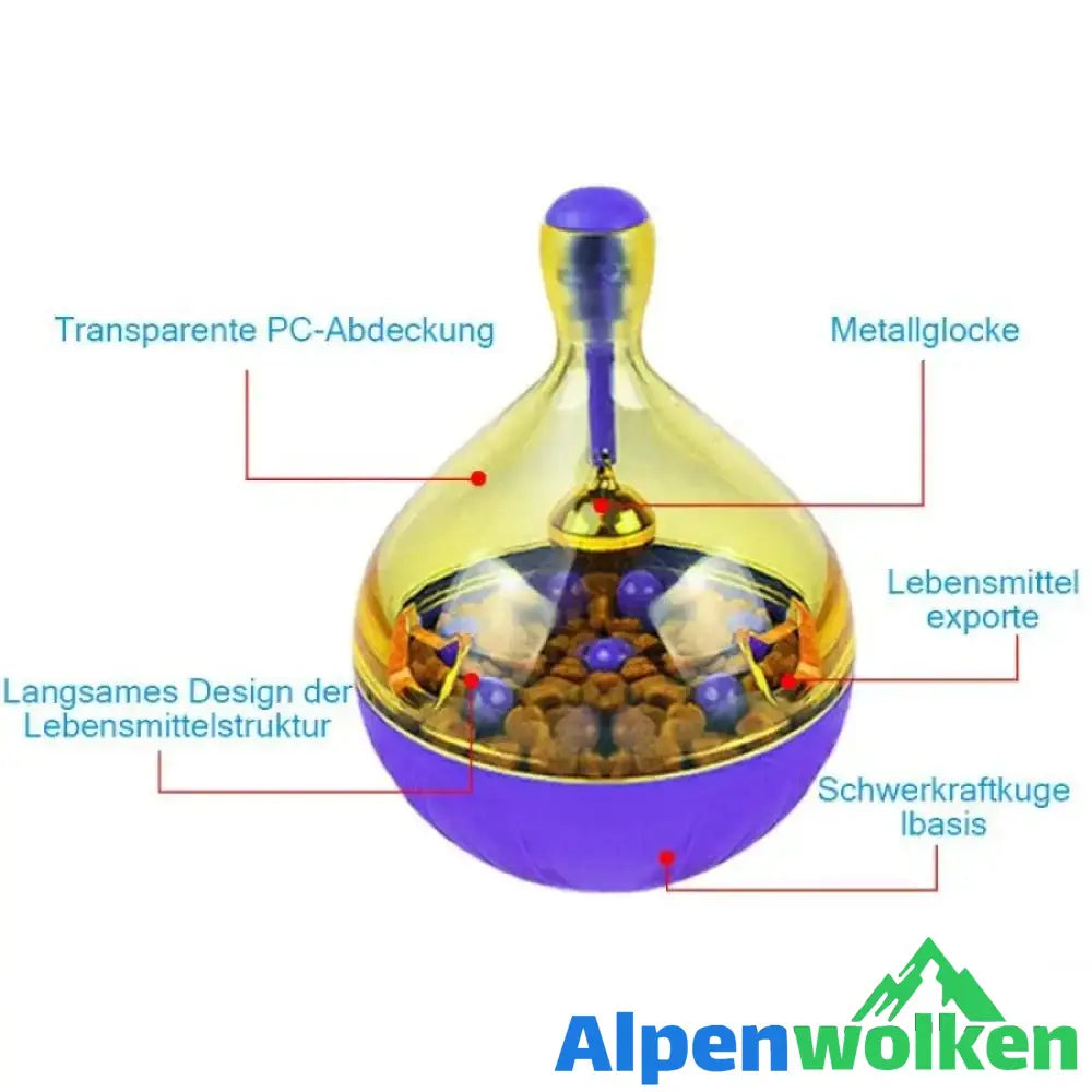 Alpenwolken - Tumbler Haustier Futter Spielzeug