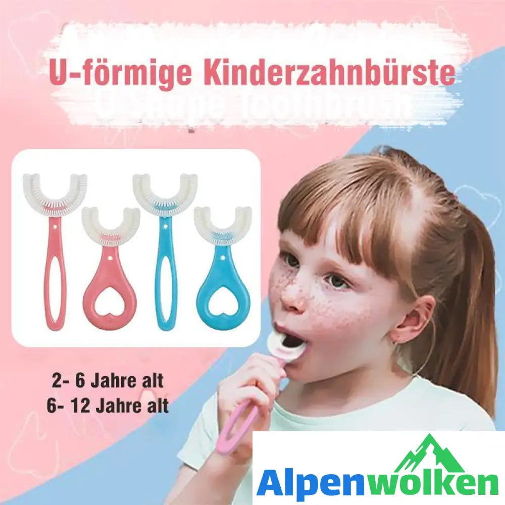 Alpenwolken - U-förmige Kinderzahnbürste