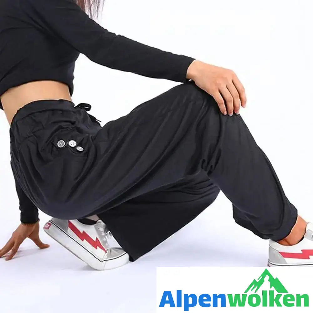 Alpenwolken - Übergroße lässige lose Jogginghose, Unisex Sporthose