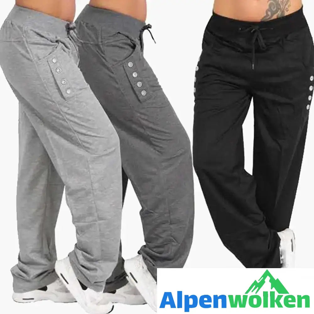 Alpenwolken - Übergroße lässige lose Jogginghose, Unisex Sporthose