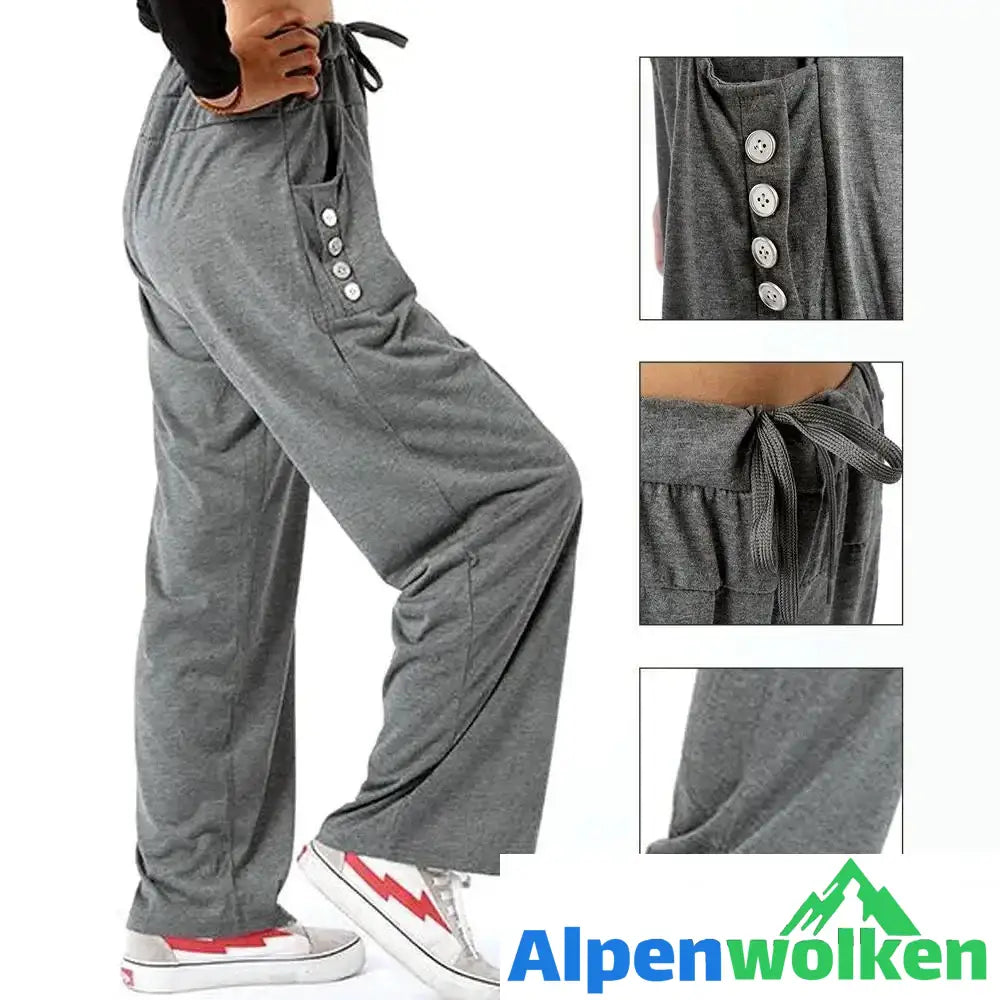 Alpenwolken - Übergroße lässige lose Jogginghose, Unisex Sporthose