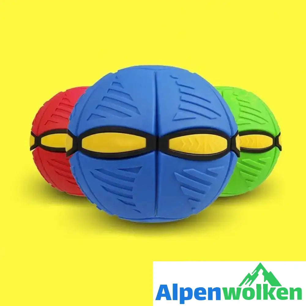 Alpenwolken - UFO magische fliegende Untertasse Kugel