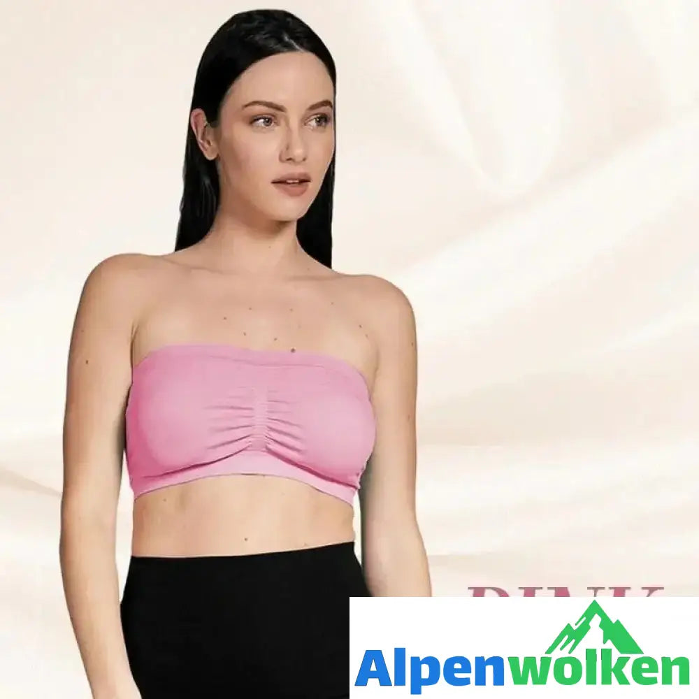 Alpenwolken - Ultimate Lifter Stretch trägerloser BH Pink