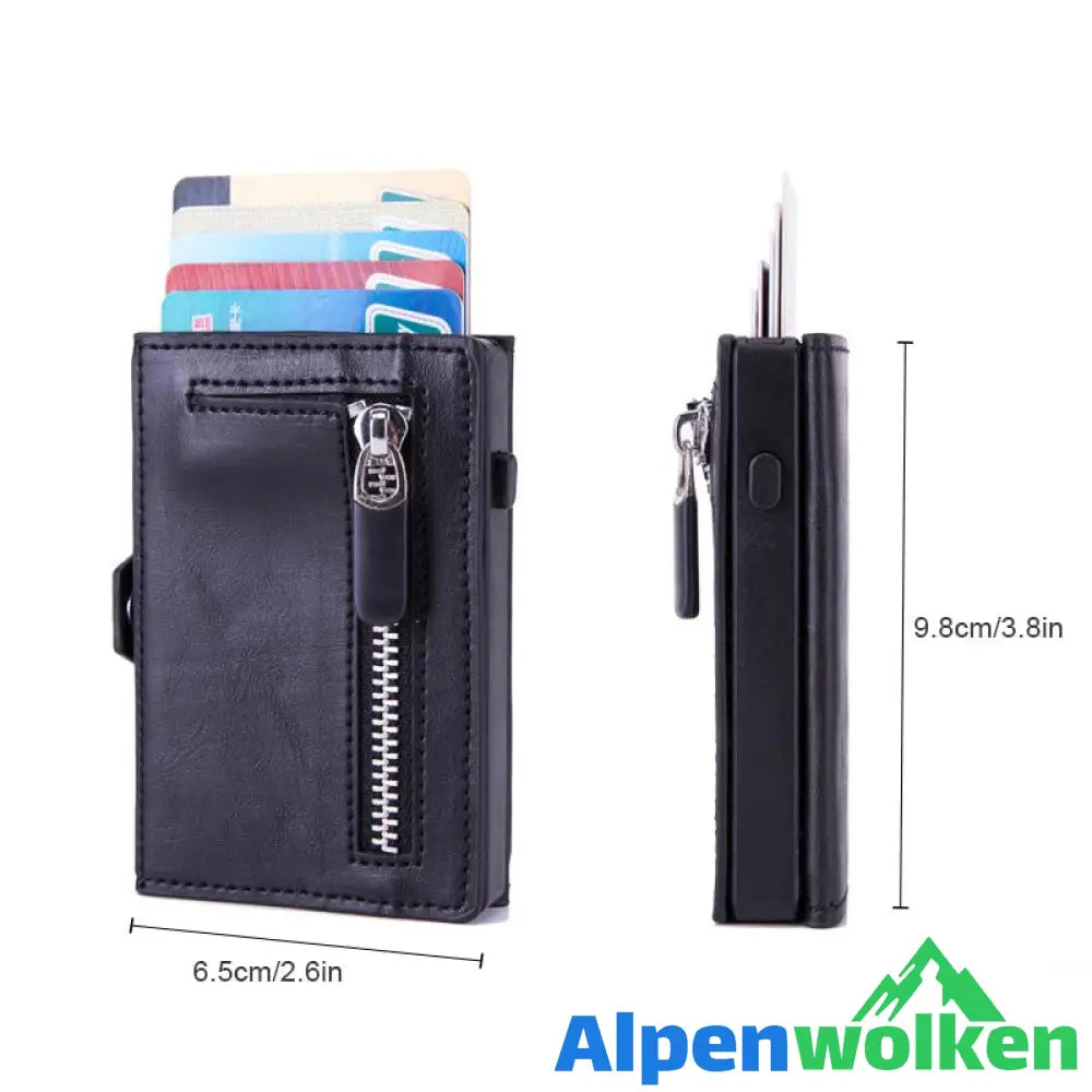 Alpenwolken - Ultra tragbare Brieftasche mit RFID Blockierung