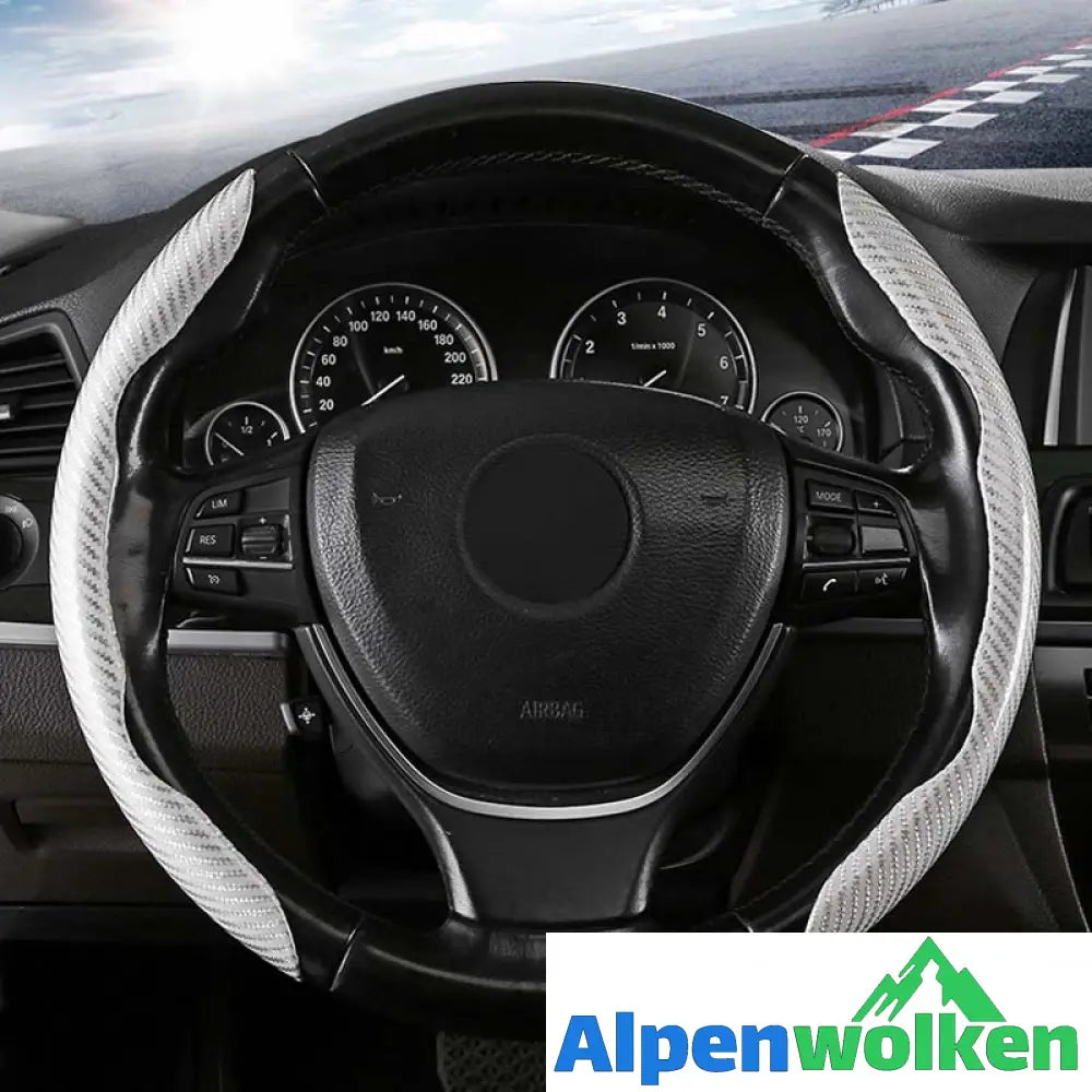 Alpenwolken - Ultradünne Auto-Lenkradabdeckung