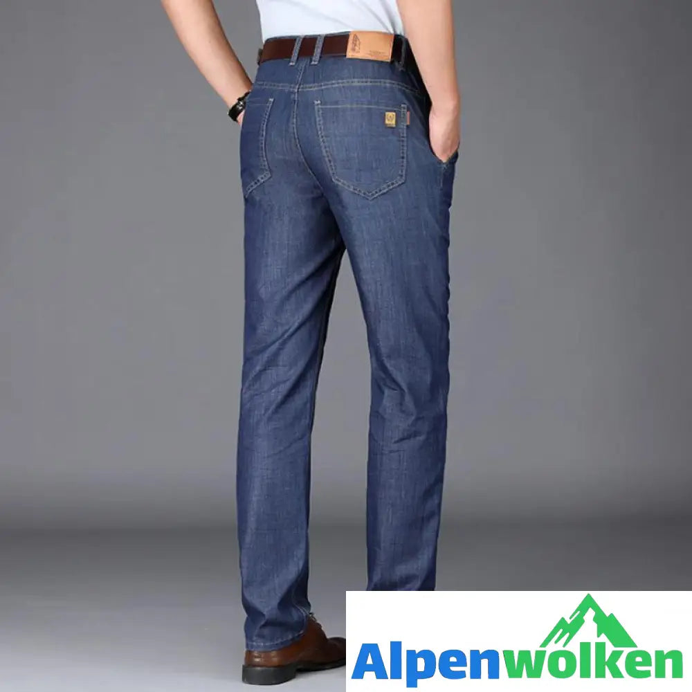 Alpenwolken - Ultradünne Mikroelastische Herren Jeans