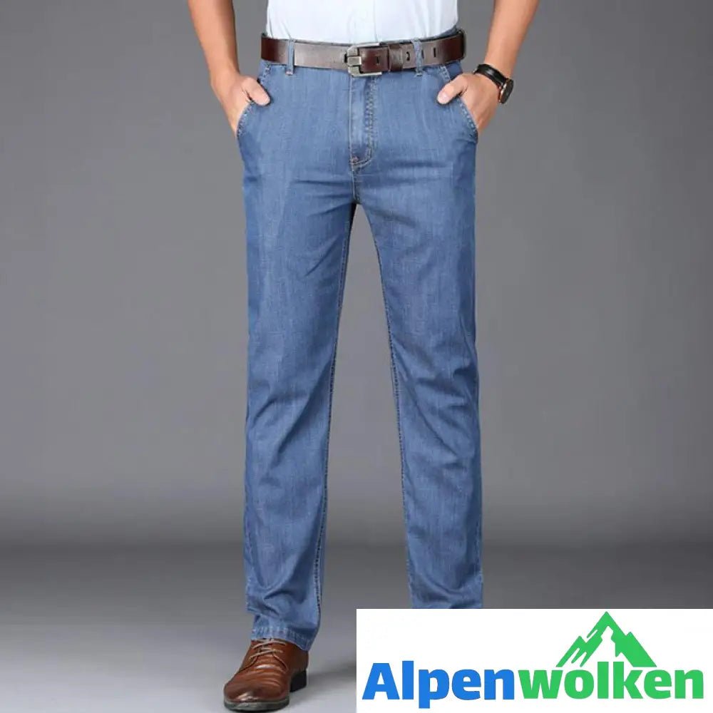 Alpenwolken - Ultradünne Mikroelastische Herren Jeans