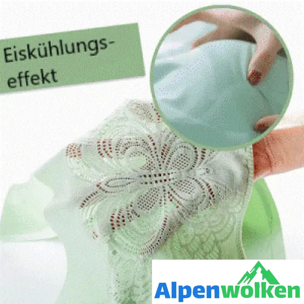 Alpenwolken - Ultradünner Übergröße Eisseide BH