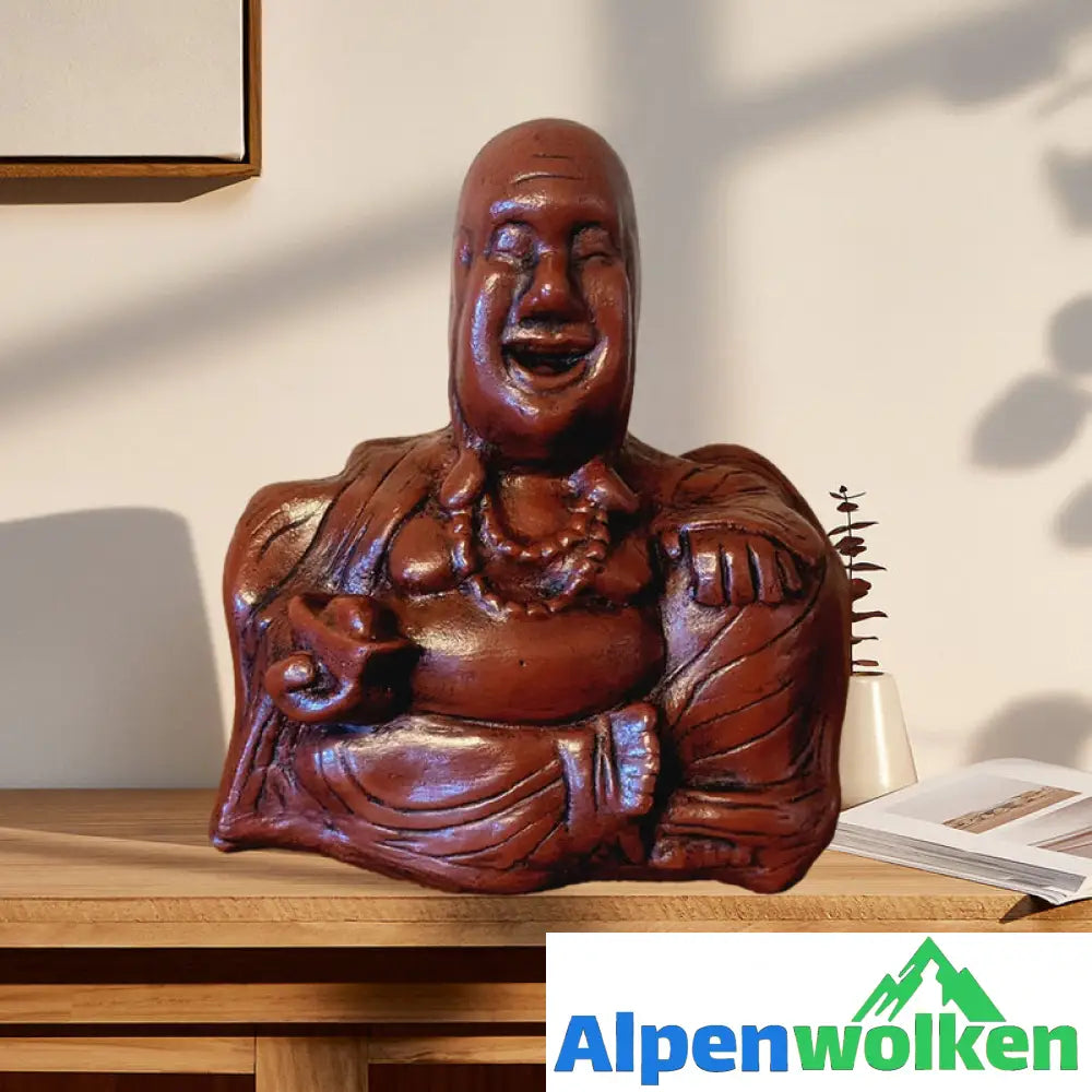 Alpenwolken - Umgedrehter Buddha Ornament