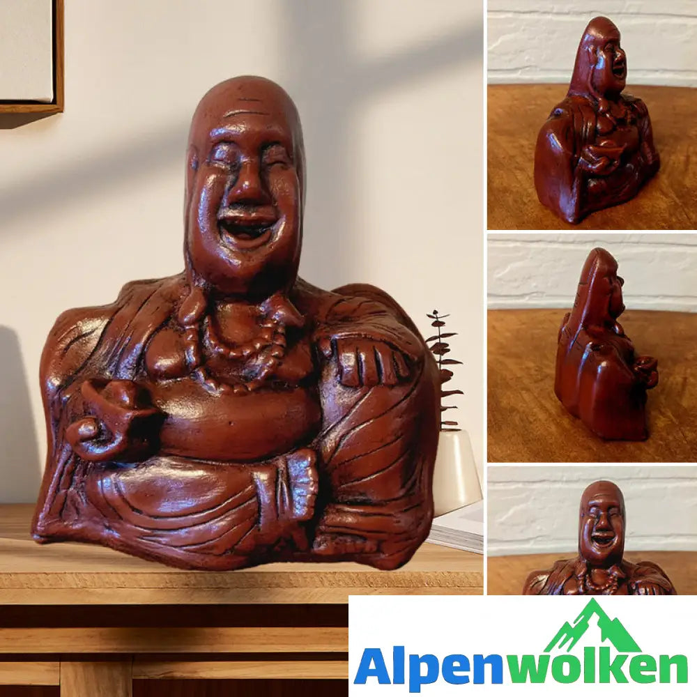 Alpenwolken - Umgedrehter Buddha Ornament