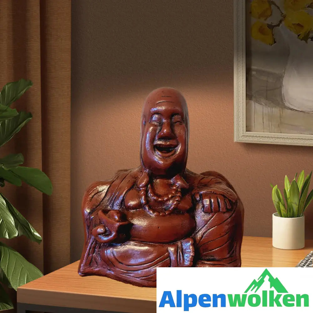 Alpenwolken - Umgedrehter Buddha Ornament