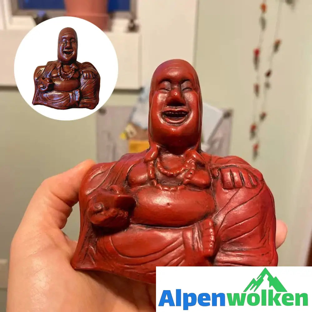 Alpenwolken - Umgedrehter Buddha Ornament