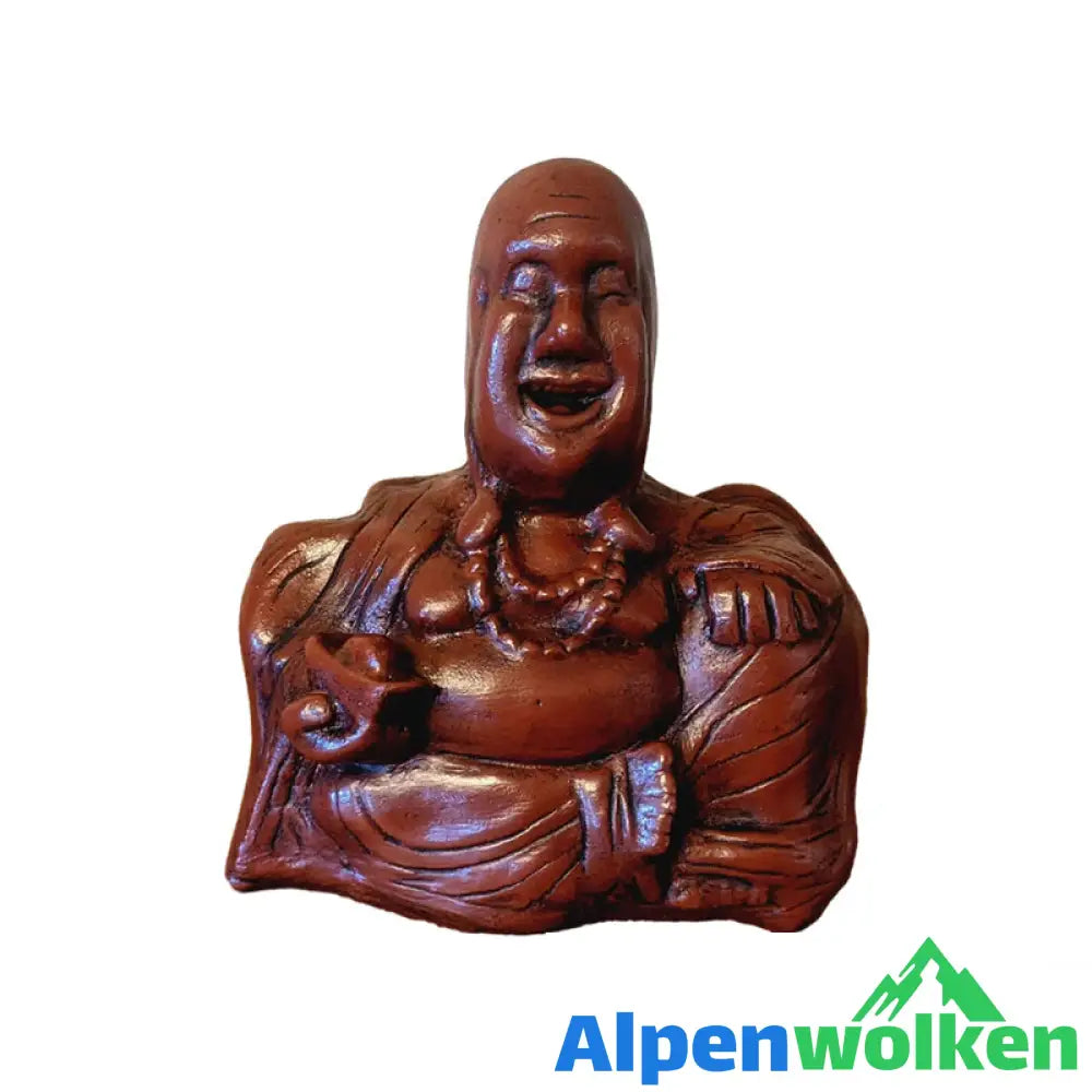 Alpenwolken - Umgedrehter Buddha Ornament