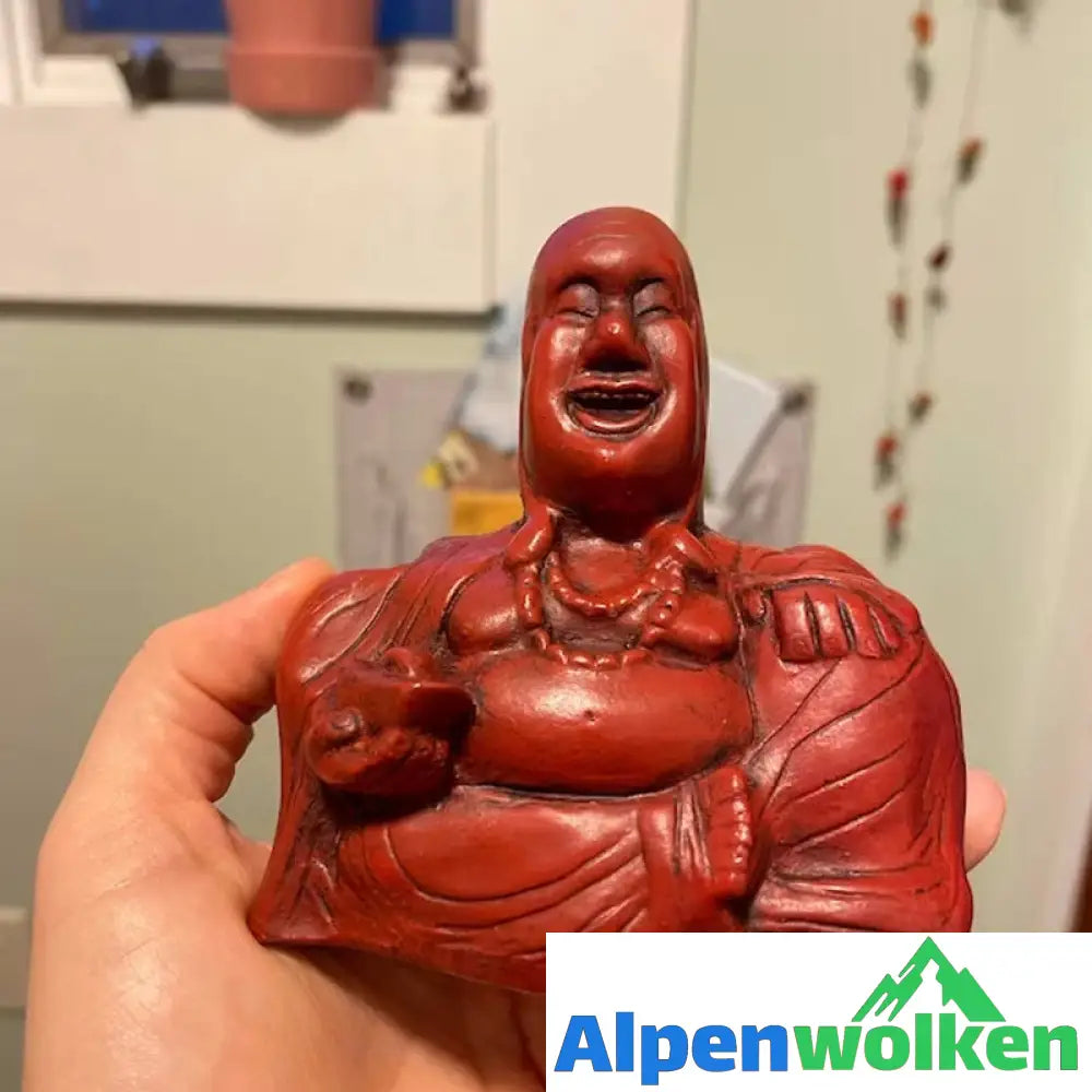 Alpenwolken - Umgedrehter Buddha Ornament