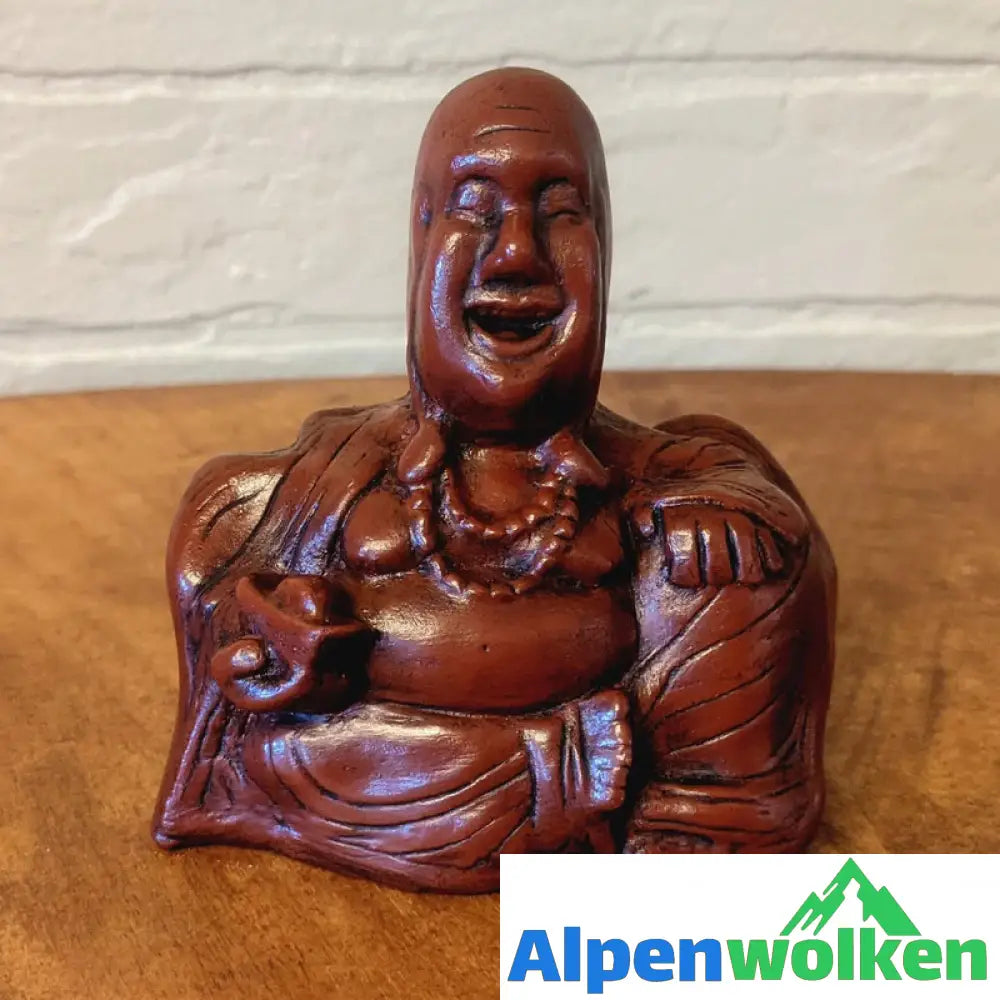 Alpenwolken - Umgedrehter Buddha Ornament