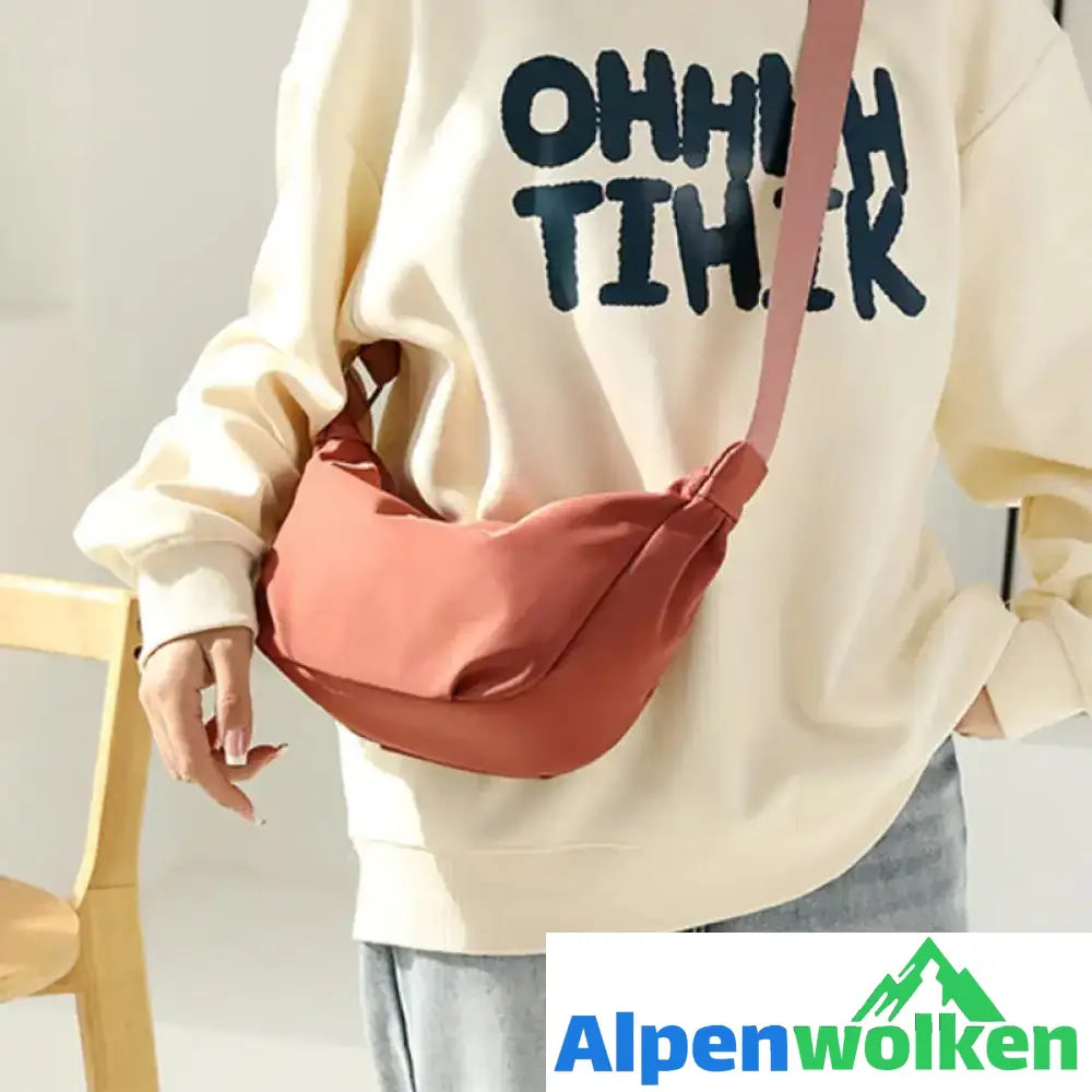 Alpenwolken - Umhängetasche aus Nylon