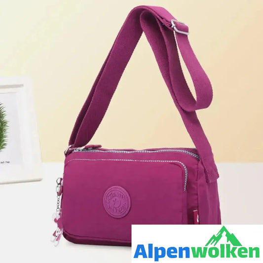 Alpenwolken - Umhängetasche aus Nylon für Damen