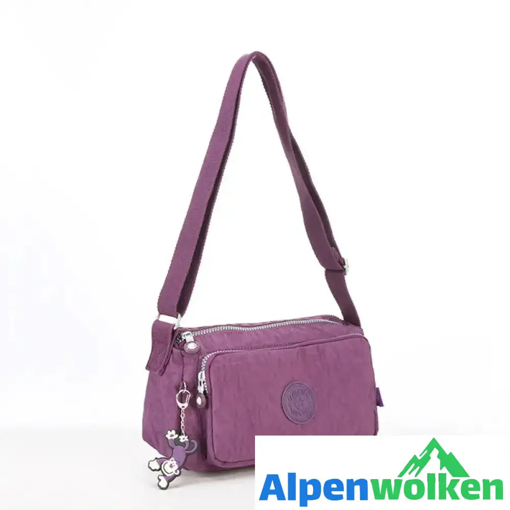 Alpenwolken - Umhängetasche aus Nylon für Damen