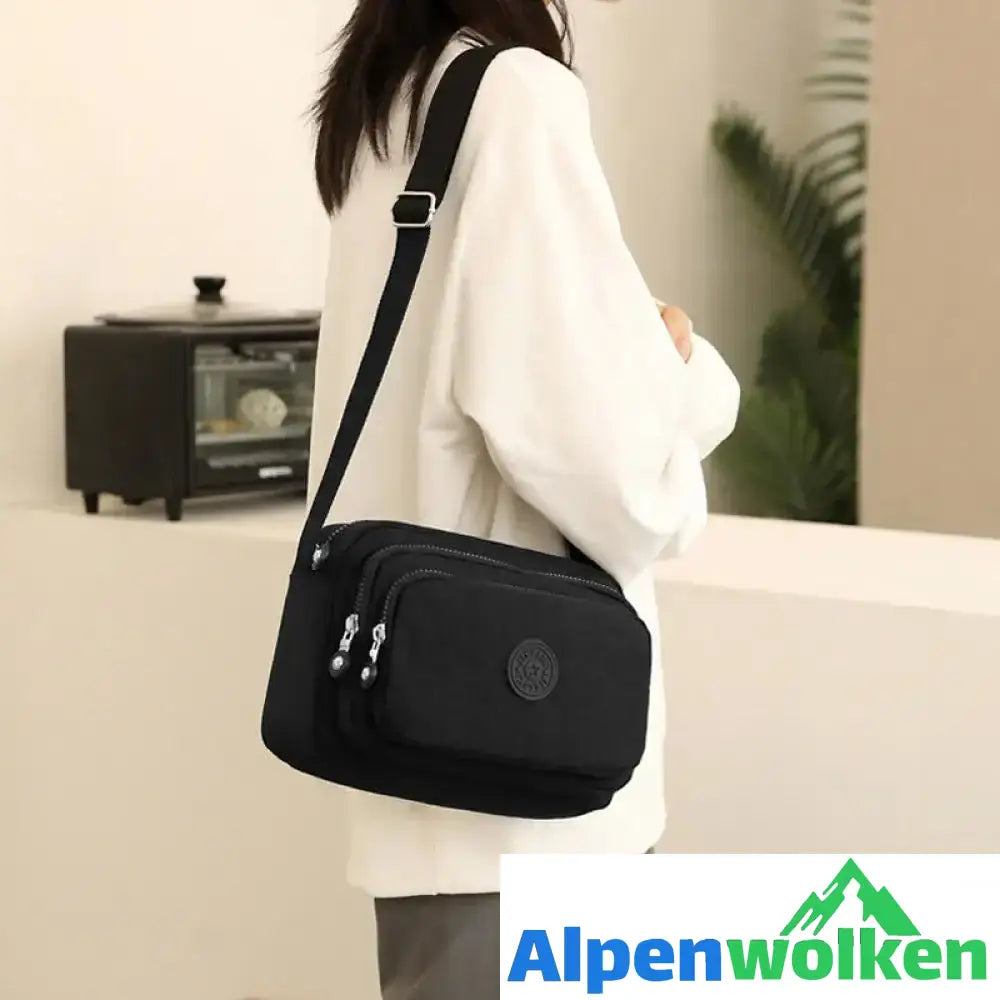 Alpenwolken - Umhängetasche aus Nylon für Damen