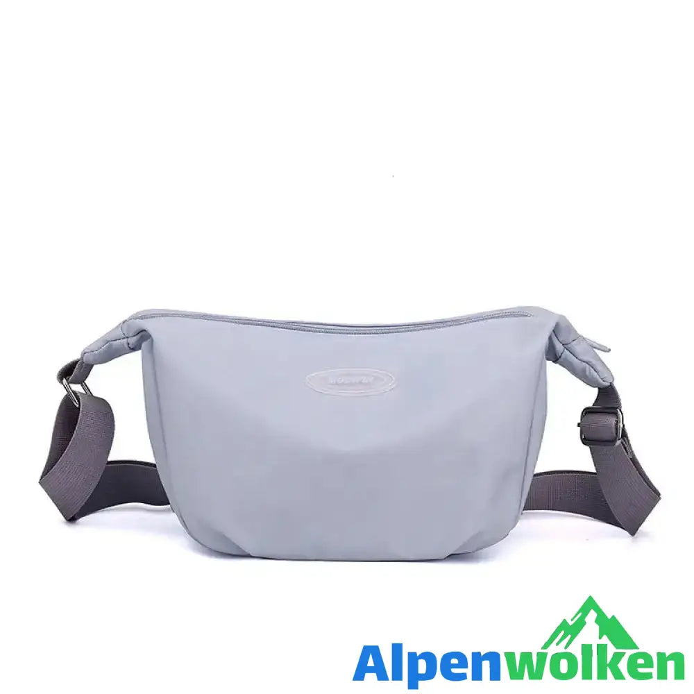 Alpenwolken - Umhängetasche aus Nylon Lila