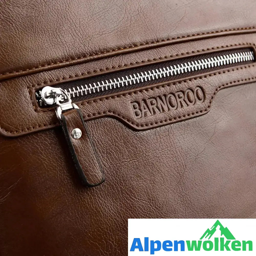 Alpenwolken - Umhängetasche für Herren mit Handtasche