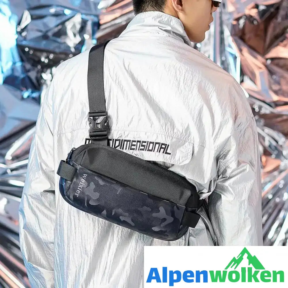 Alpenwolken - Umhängetasche im trendigen Sportstil für Herren