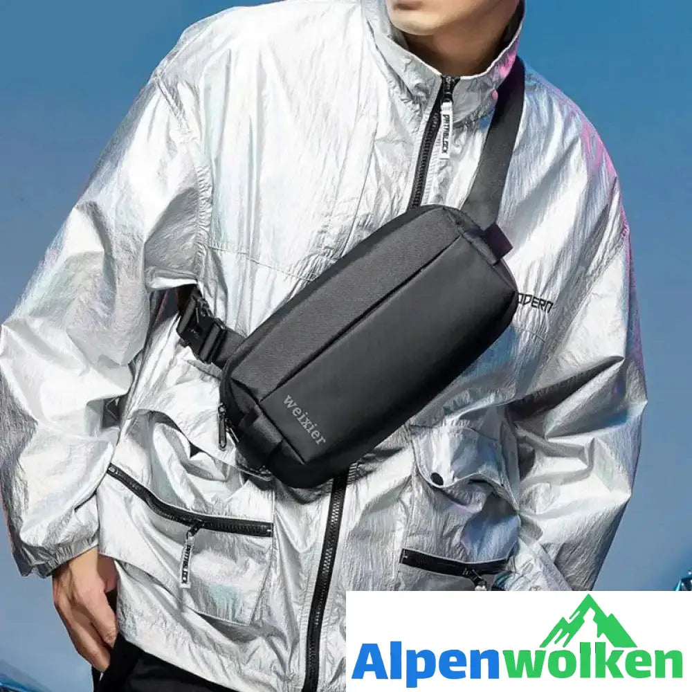 Alpenwolken - Umhängetasche im trendigen Sportstil für Herren