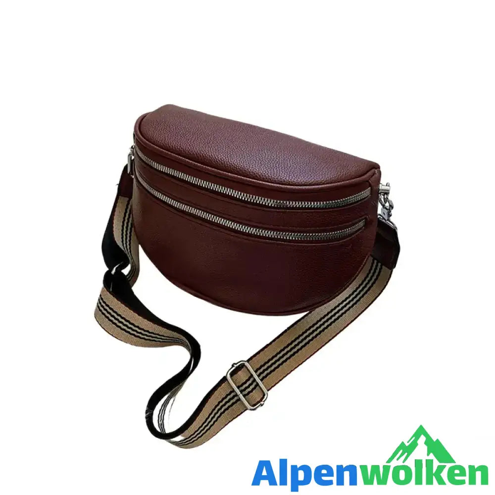 Alpenwolken - Umhängetasche mit mehreren Taschen