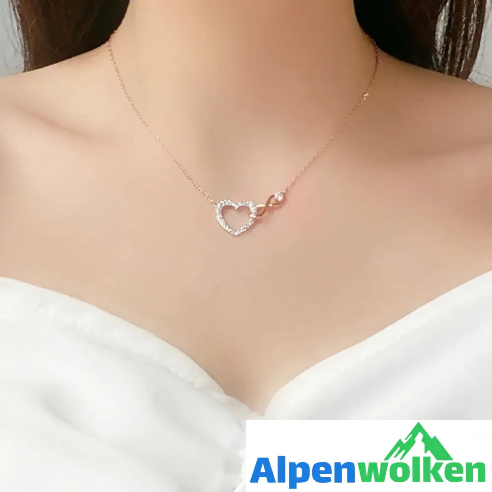 Alpenwolken - Unendliche Liebeskette für Damen