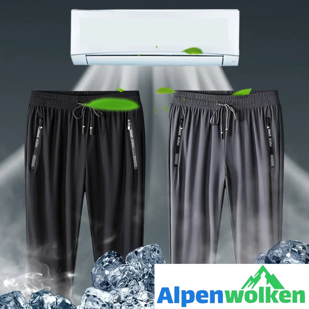 Alpenwolken - Unisex super stretch schnell trocknende Hose