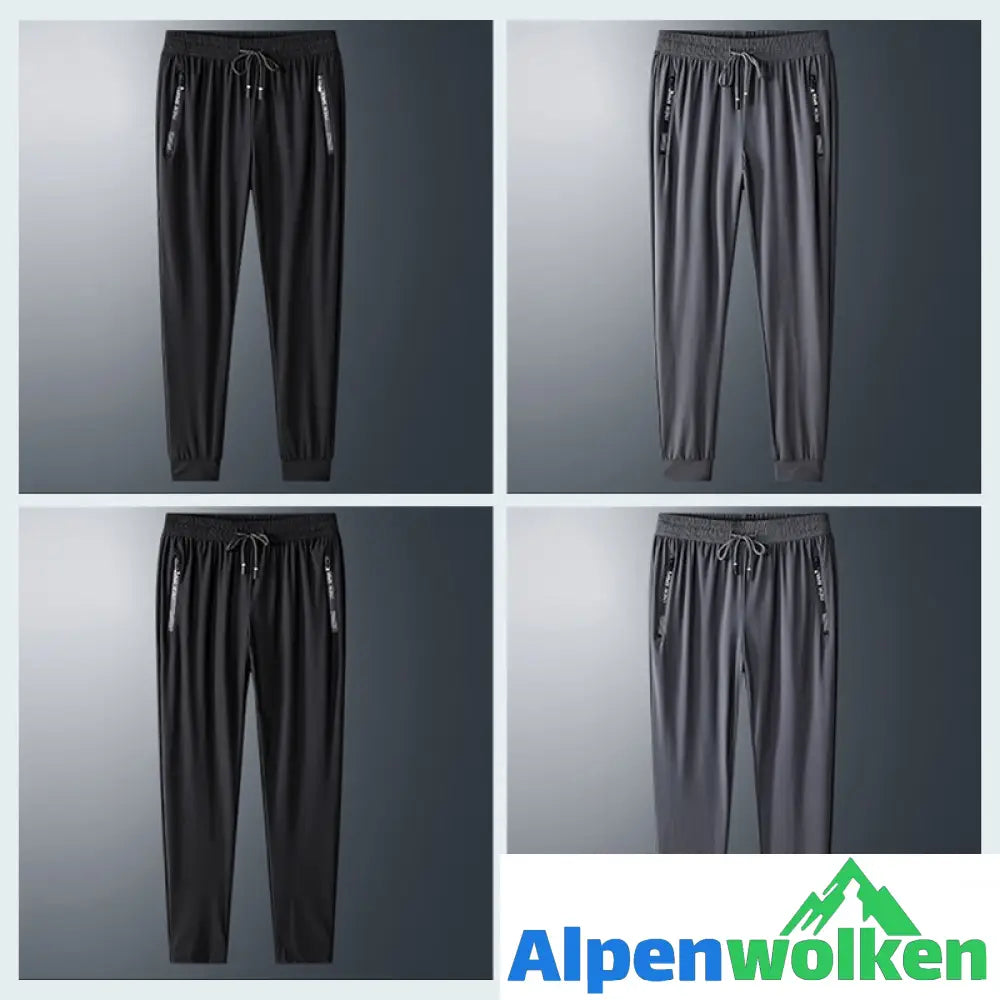 Alpenwolken - Unisex super stretch schnell trocknende Hose