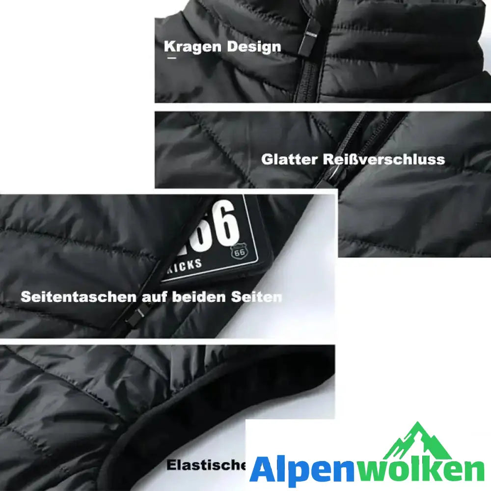 Alpenwolken - Unisex wärmende beheizte Weste